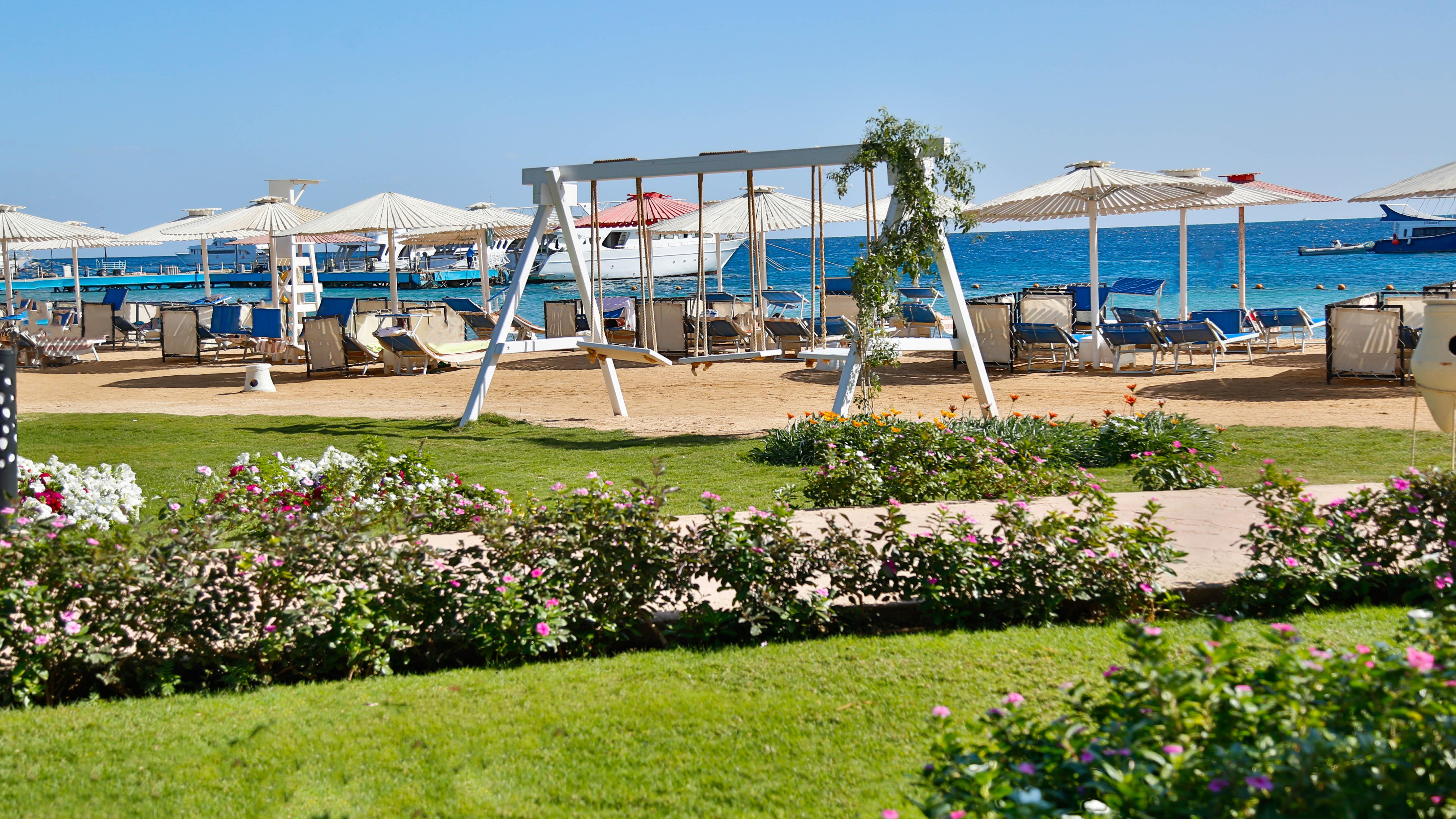 Amarina Abu Soma Resort & Aquapark Hurghada Bagian luar foto